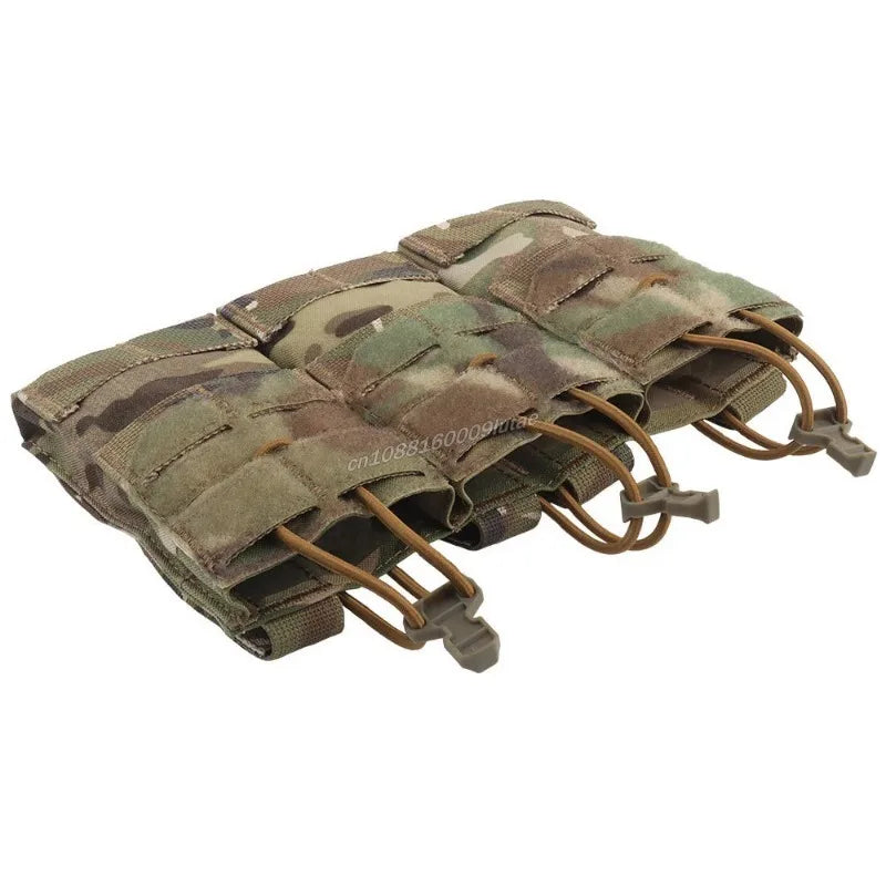 Olive drab tactical magazine pouch designed for plate carriers