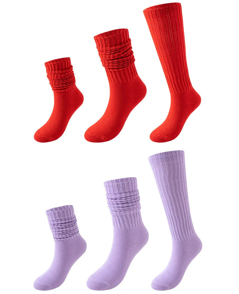 Cozy Knit Bubble Socks for Women and Men
