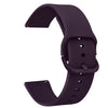 A dark purple silicone watch strap for Huawei and Honor watches shown from the side.