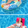 Striped Inflatable Pool Hammock for Adults