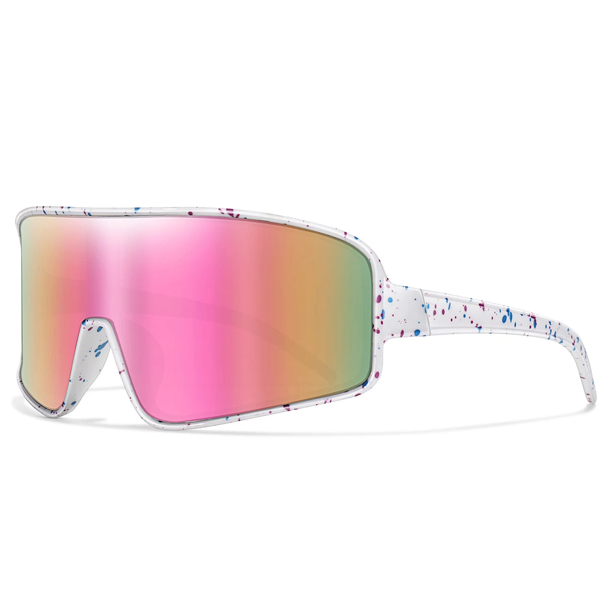 Oversized Windproof Sports Sunglasses with UV400 Protection