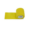 A roll of yellow self-adhesive elastic bandage tape.