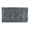 A rectangular piece of dark gray felt or fabric used as a headband.