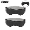Black anatomical knee patella support strap shown in two views.