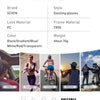 Photochromic Cycling Sunglasses with UV400 Protection