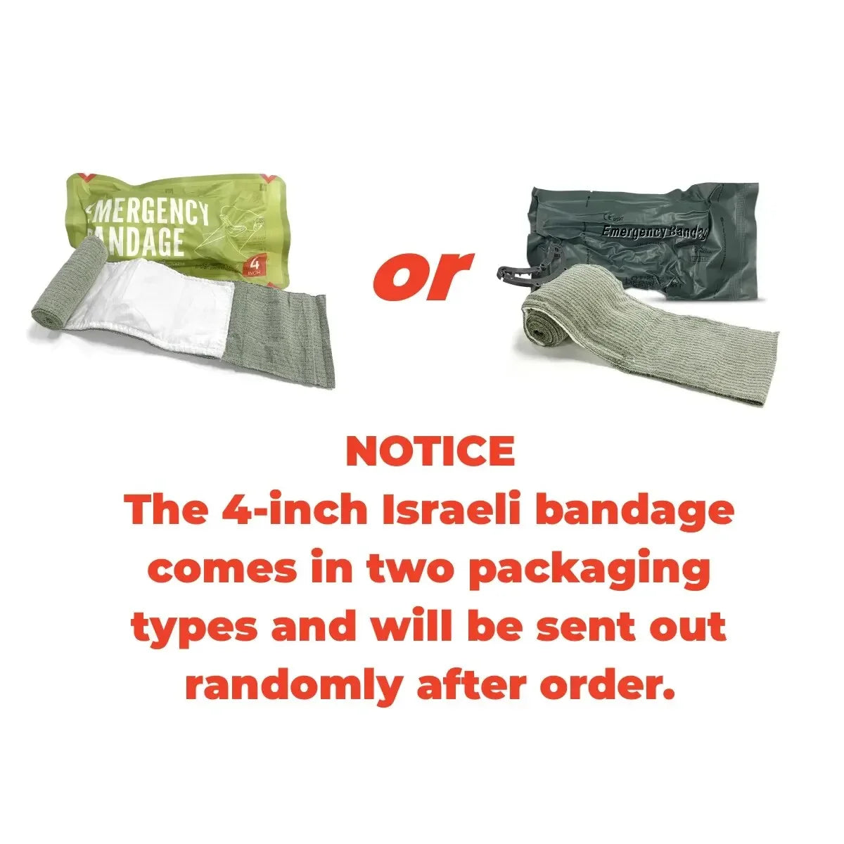 Israeli Bandage Emergency Trauma Dressing for First Aid Kits