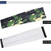 Two tactical camouflage arm sleeves are shown, one with a tile display and another with an inside display.
