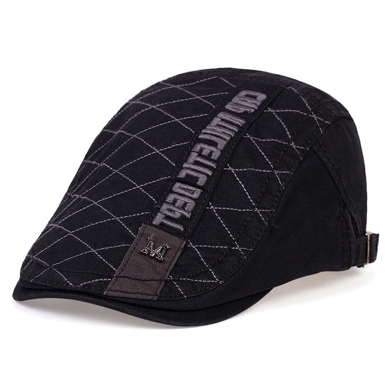 Cotton Beret Cap for Men and Women