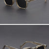 Retro Tortoiseshell Acetate Square Sunglasses