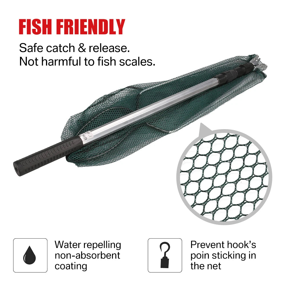 Aluminum Alloy Telescoping Fishing Landing Net