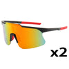 Polarized Sports Sunglasses for Cycling, Running, and Outdoor Activities