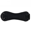 Black adjustable patella tendon support brace for knee pain relief