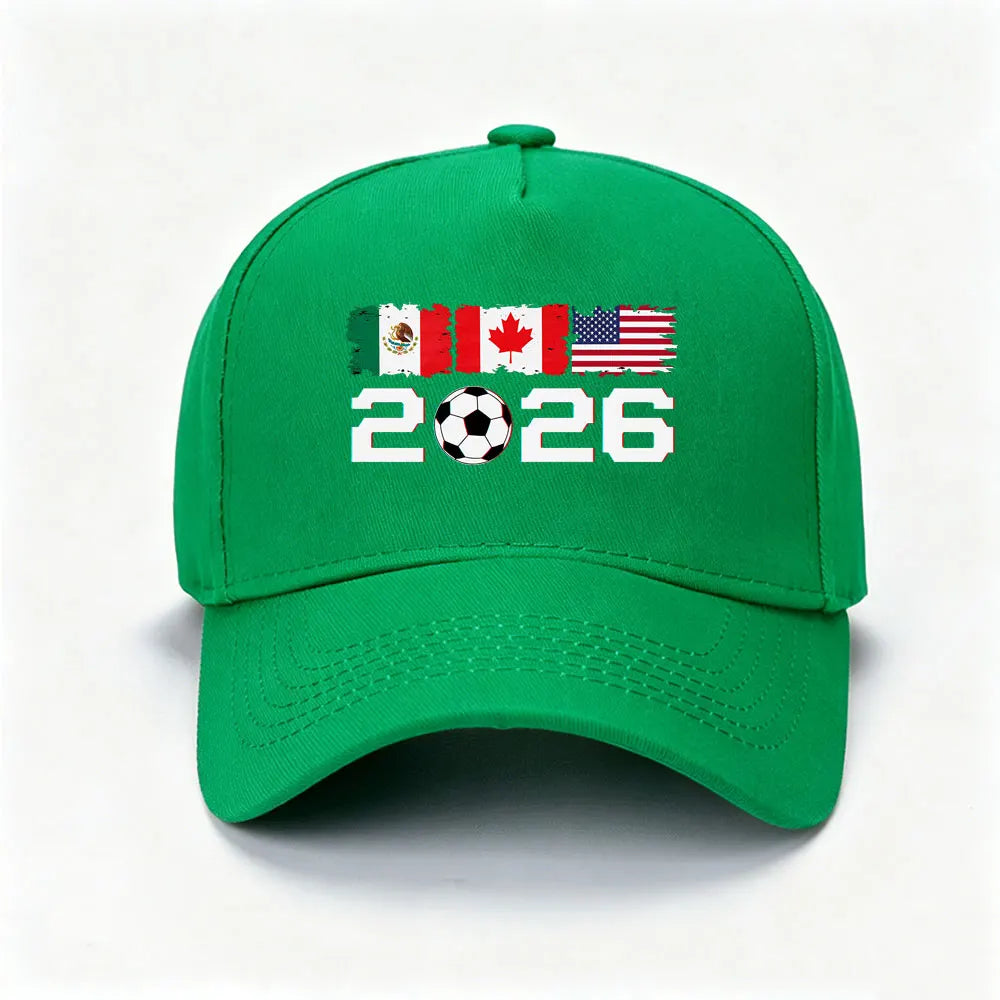 North America Flag Adjustable Baseball Cap