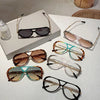 Vintage Pilot Sunglasses with Gradient Lenses