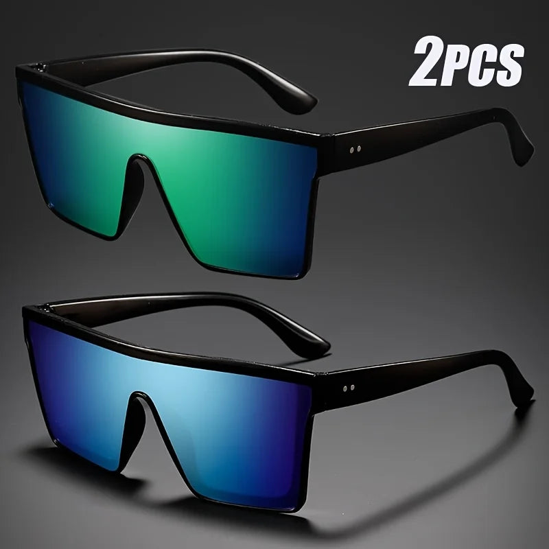 Oversized One-Piece Sunglasses for Men and Women