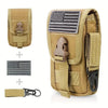 Rugged Tactical Phone Pouch with MOLLE System