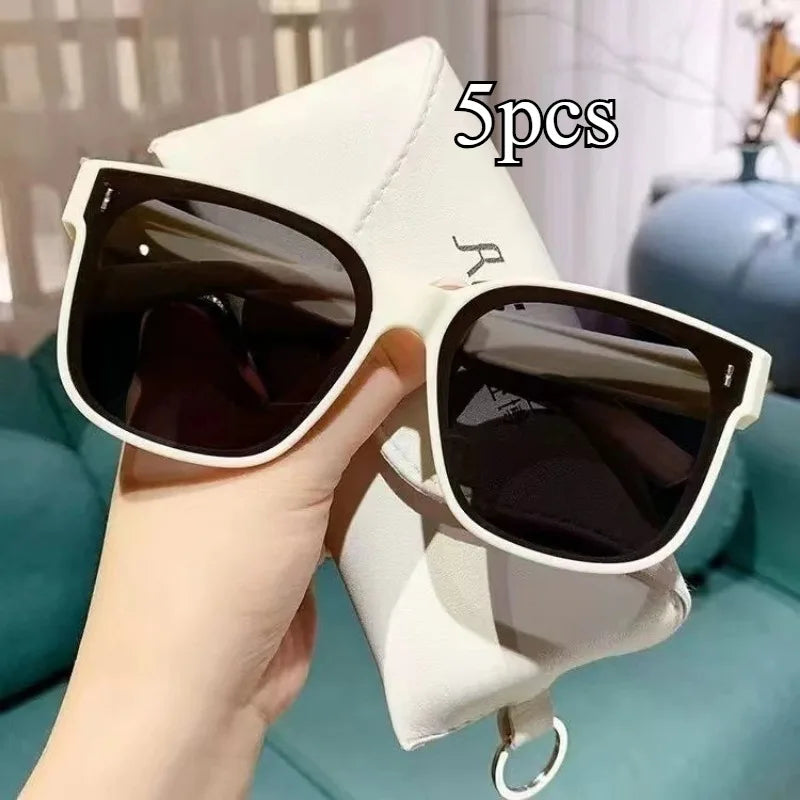 Foldable UV400 Fit-Over Sunglasses for Prescription Glasses Wearers