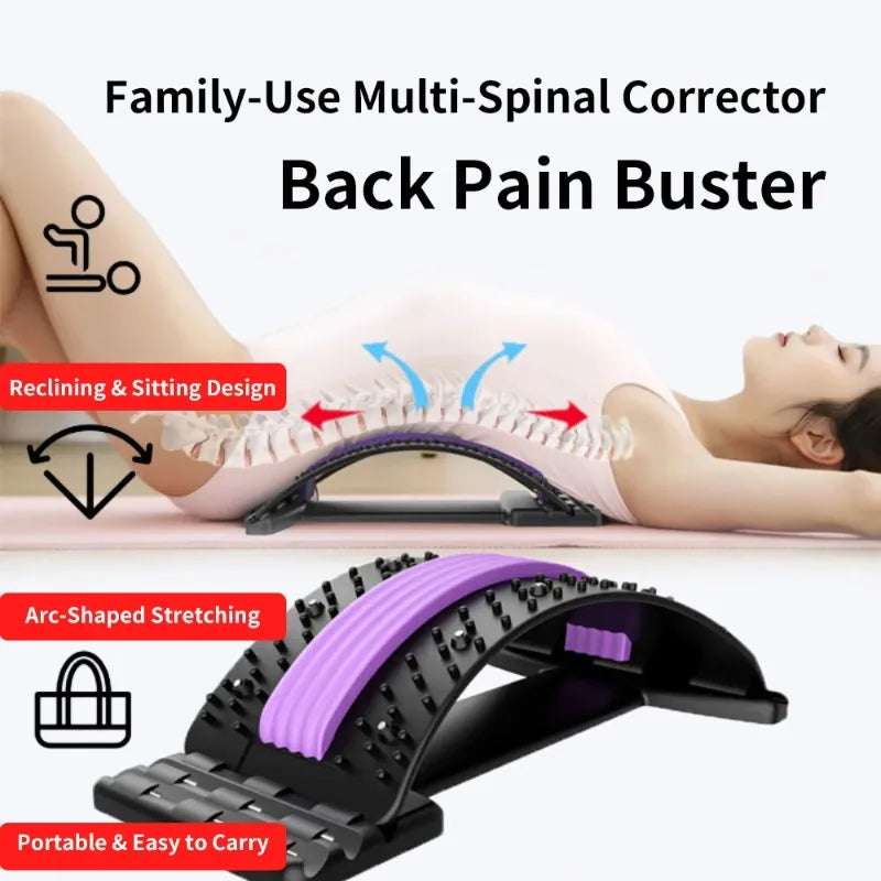 Adjustable Back Stretcher for Spine and Posture Support