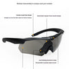 Tactical Sports Glasses with Swappable Lenses
