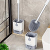 Wall-Mounted Toilet Brush Set with Holder