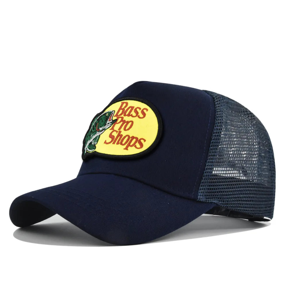 Breathable Mesh Baseball Cap with Adjustable Strap