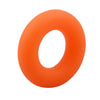 Anneau en silicone orange pour renforcer la force des doigts et de la main.