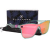 Retro Square Polarized Sunglasses with Mirror Lens