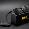 Retro Classic Square Frame Sunglasses with UV400 Protection