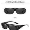 Polarized Fit-Over Sunglasses for Driving & Outdoor Sports