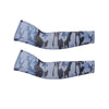 Pair of unisex cooling arm sleeves featuring a camouflage pattern for UV protection