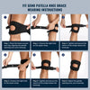 Knee Compression Sleeve with Silicone Patella Support