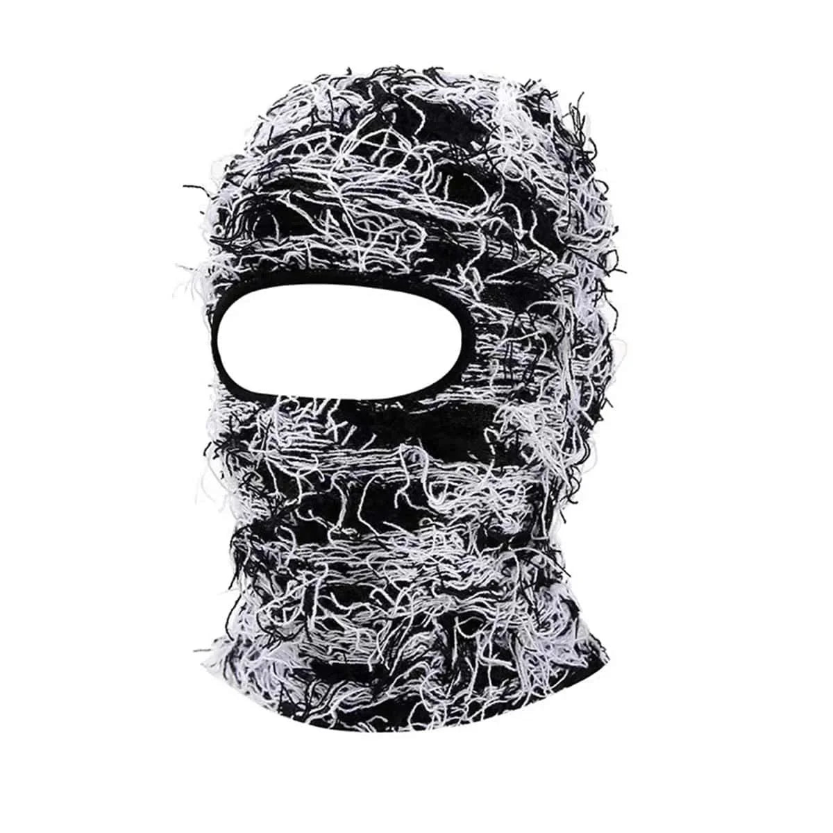 Fleece-Lined Knit Balaclava Ski Mask