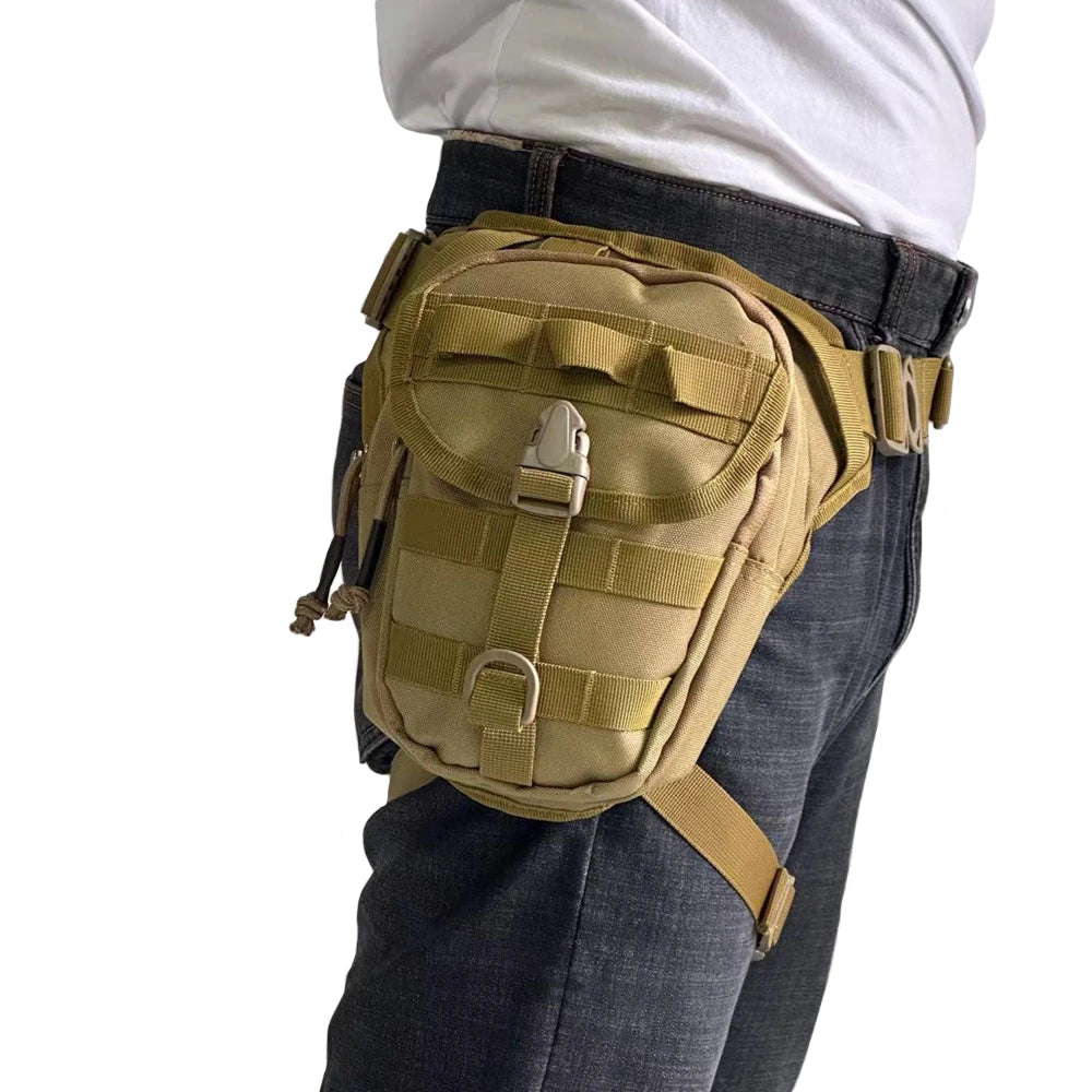 Camo Tactical Waist Pack with Adjustable Strap