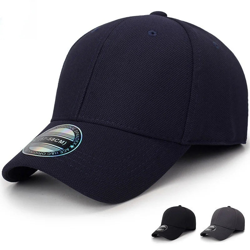 Classic Cotton Baseball Cap with Adjustable Strap