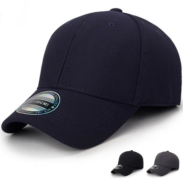 Classic Cotton Baseball Cap with Adjustable Strap
