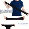 Black sun protection arm sleeves demonstrating high elasticity and a one-size fit.