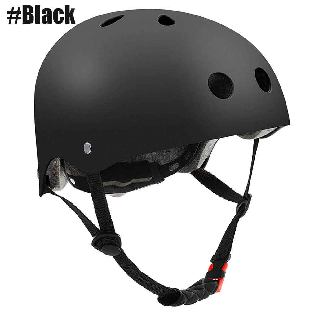 Multi-Sport Skateboard Helmet with Adjustable Fit