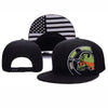 Embroidered Snapback Baseball Cap