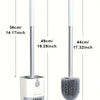 Wall-Mounted Toilet Brush Set with Holder
