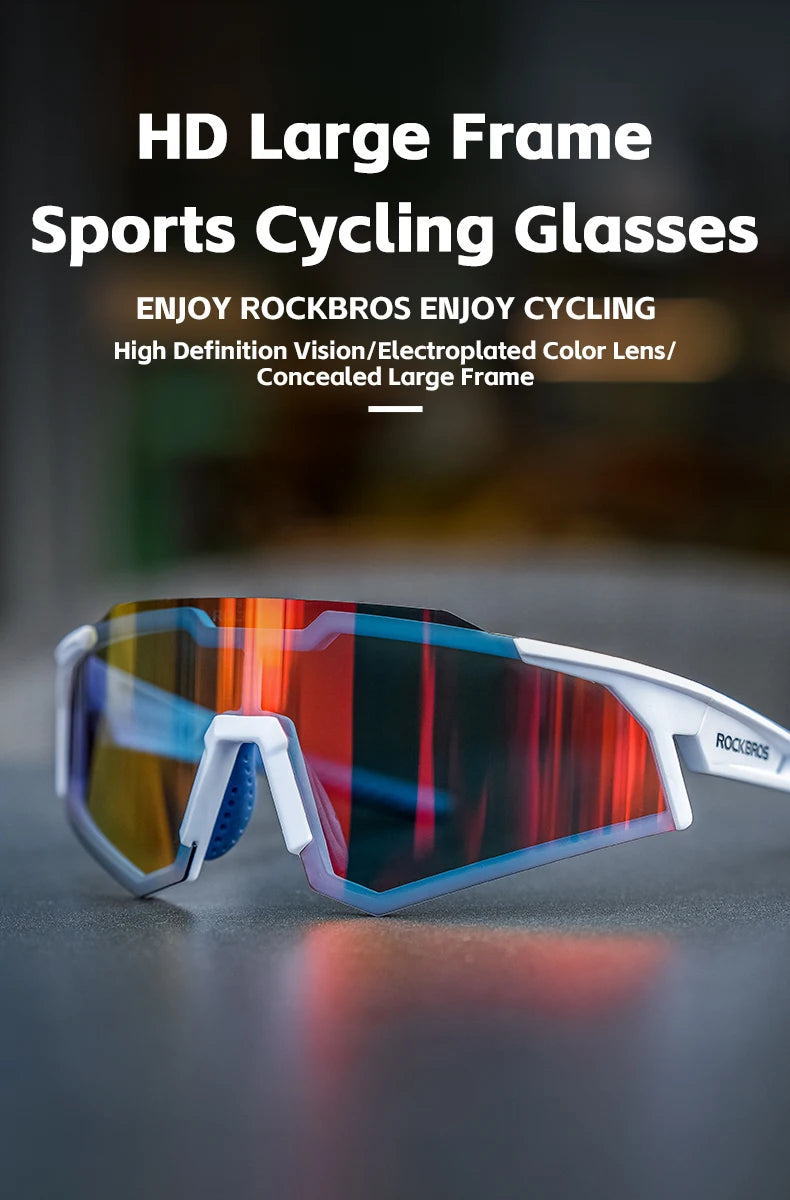 Photochromic Cycling Sunglasses with UV400 Protection