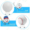 Acrylic Baseball and Softball Display Stand Rack for Sports Collectibles