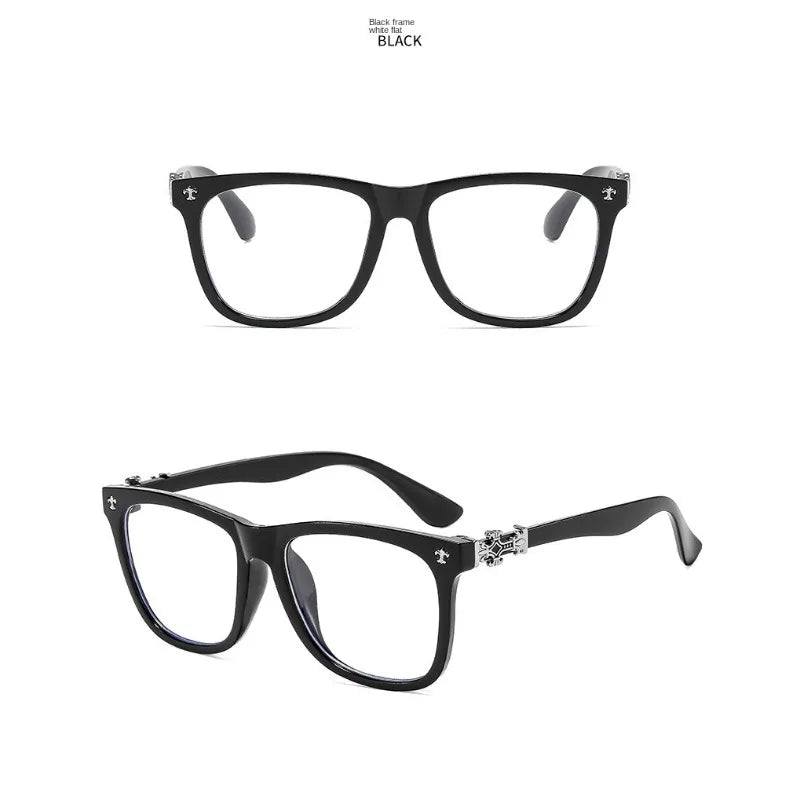 Vintage Square Anti-Blue Light Glasses for Men and Women