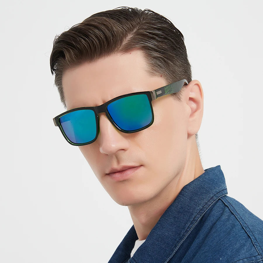 Classic Square Sunglasses for Men and Women – UV Protection & Lightweight Comfort