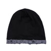 Retro Ripped Slouchy Beanie – Vintage Hip-Hop Skull Cap