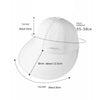 Foldable Wide Brim Sun Hat with Adjustable Strap