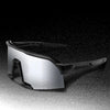 Oversized Windproof Sports Sunglasses with UV400 Protection