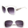 Purple Square Sunglasses with UV400 Protection