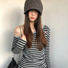 Retro Knit Fisherman Beanie for Women – Warm & Comfortable Winter Hat