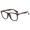 Vintage Square Anti-Blue Light Glasses for Men and Women