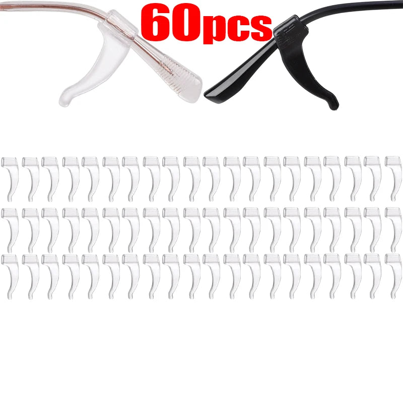 Silicone Anti-Slip Glasses Ear Hooks – Ergonomic Eyewear Grips